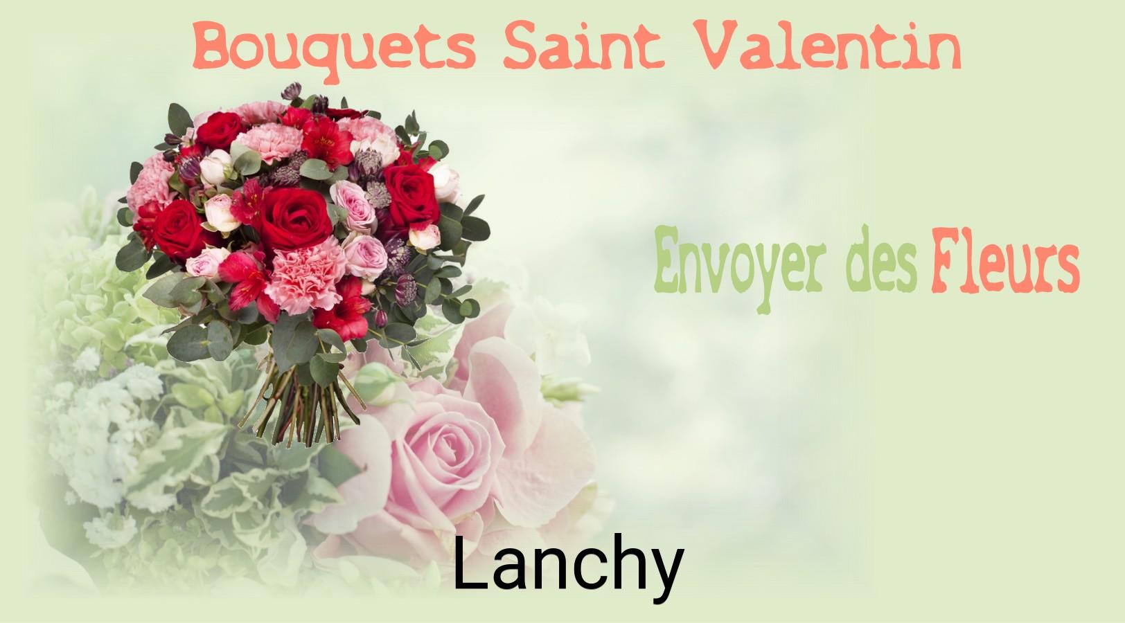 Roses de Saint-Valentin livrées à Lanchy